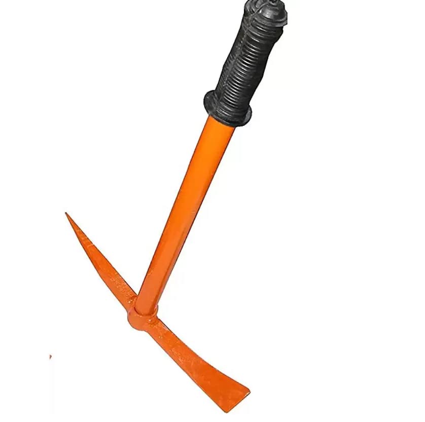 Green Touch Combo of 6 Garden Tool Set Includes, Garden Hoe, Garden Tiller, Harden Hand Hoe,Orange Cutter - Set of Required Tools