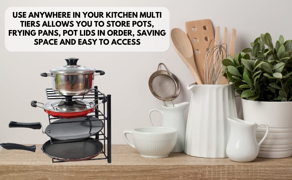 green touch Maximize your kitchen's efficiency with our space-saving Tawa Kaday Stand