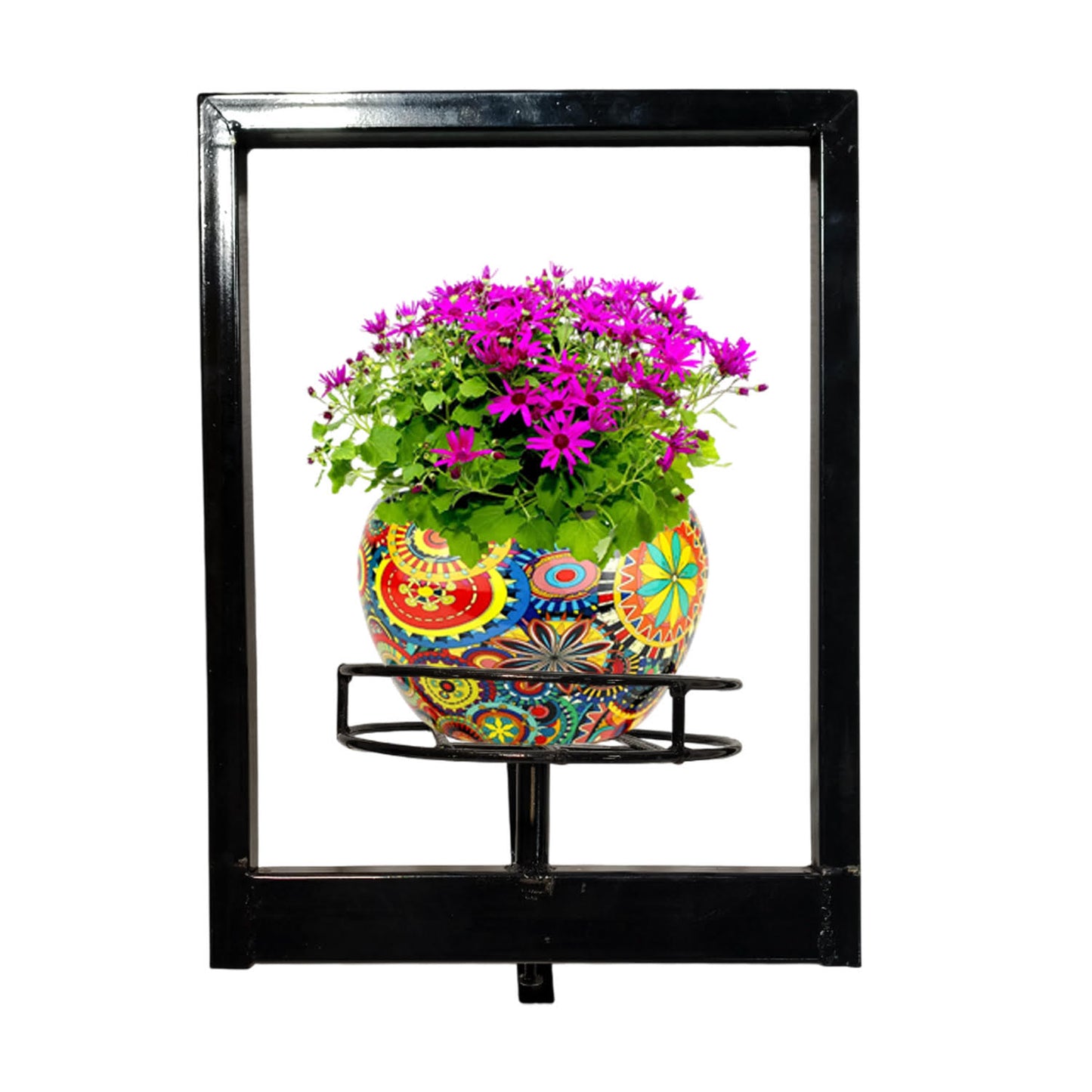 Pack of 2-Vibrant Wall-Mounted Plant Stand for Indoor/Outdoor Decor,gamla stand, podha stand , tusli pot stand