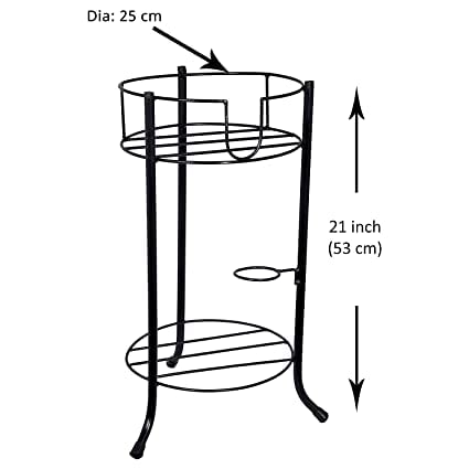 green touch  Water Jug Stand,Water Bottle Stand,Water Dispencer Stand,Water Jug Holder,Water,Kitchen Rack,Kitchen Stand for Kitchen,Office,Restaurants Essentials,School (Round)