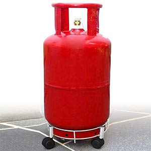 PaGreen Touch  Stainless Steel LPG Gas Trolleys: Rust-Free, Heavy-Duty (up to 100kg), User-Friendly, Versatile, Easy to Store and Clean.