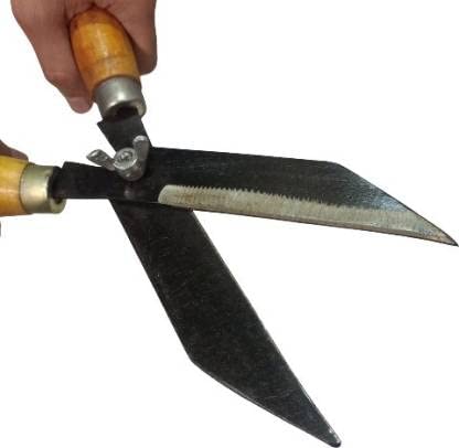 Green Touch  Hegde shear Grass Cutter,Lawn Cutter,Garen cutter,Plant Cutter,Grass Trimmer,plant cutter,hedge cutter garden grass cutter,garden scissor,tree cutter,plants cutter tools (Hedge Shear Small)