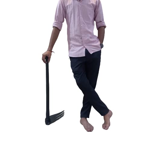 Green Touch  Unbrakable PVC Handle Agriculture Hoe,weeder remover,grass cuuter,lawn cutter,farm grass cutter,farm lawn remover Garden Hoe, Agricuture Tool,Garden Tool with Unbreakable Handle Shovel,Agriculture Tool for Farming,Gardening Tool for Gardening