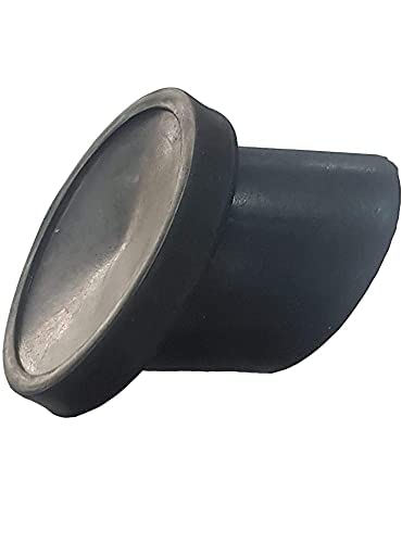 Green  Touch Vacuum Rubber Pad For Round Pipe Baby Swing Cradle/Ghodiyu (For Round Pipe), 1 Count, Black