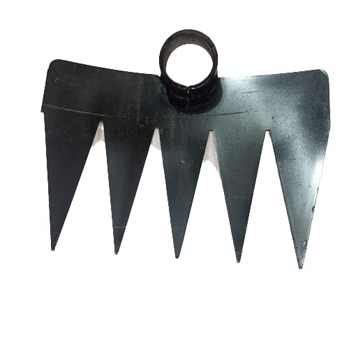 Green Touch Weed Remover,Grass Remover,Lawn Remover,Teeth Hand Cultivator Rake Without Handle Garden Teeth Rake, Khapali, Panjeti,RAKE,Spade,Tiller, Spade for Home,Garden Tool,Agriculture Tool