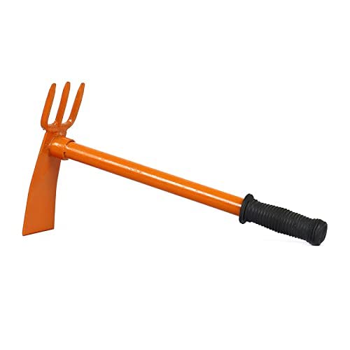 Green Touch Pack of 2 Home Gardening tools items combo,Two In Hoe and weeder tool, n gloves clown Garden Tool Kit,gardening cutivator,gardening tiller,gardening hoe,gloves set gardening(combo tools 14)