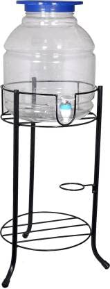 green touch  Water Jug Stand,Water Bottle Stand,Water Dispencer Stand,Water Jug Holder,Water,Kitchen Rack,Kitchen Stand for Kitchen,Office,Restaurants Essentials,School (Round)