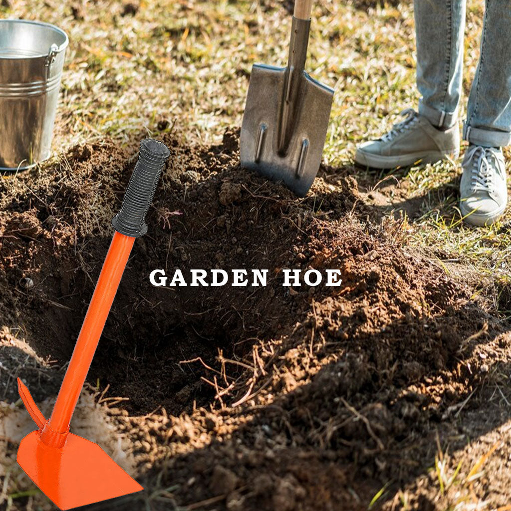 Green Touch  Combo of 4 Garden Tool Set Includes, Garden Hoe, Garden Tiller, Harden Hand Hoe,Cutter- Set of Required Tools