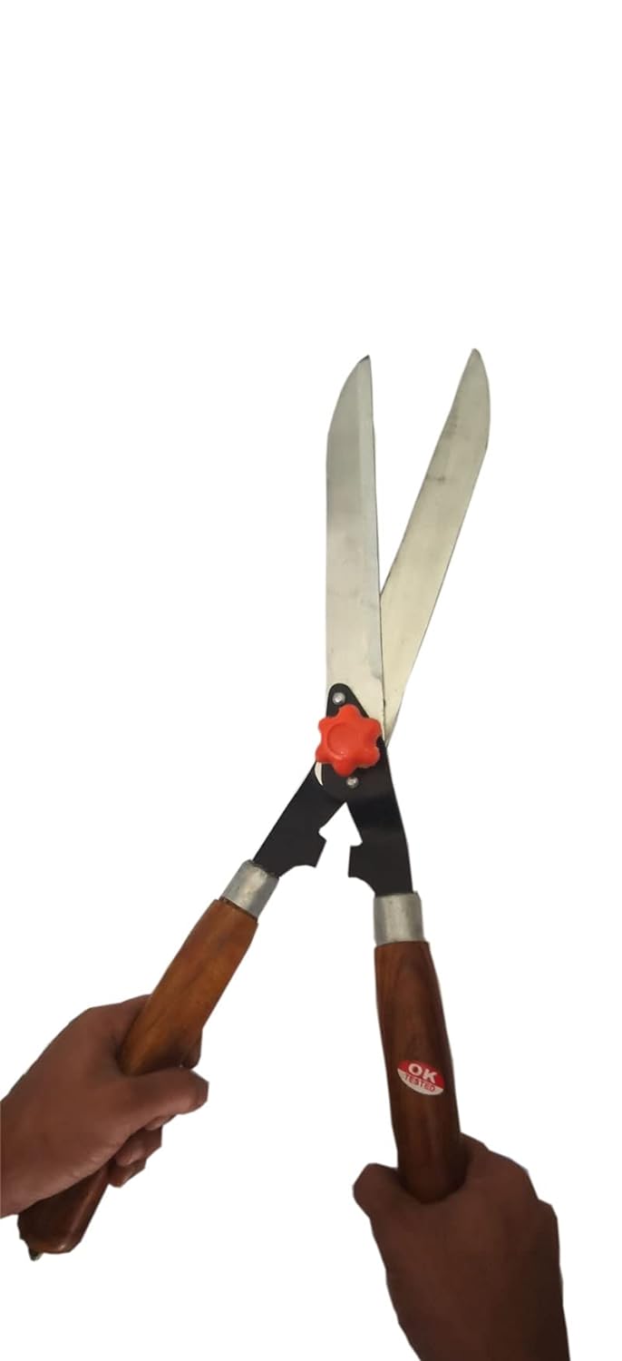 Green Touch  Hegde shear Grass Cutter,Lawn Cutter,Garen cutter,Plant Cutter,Grass Trimmer,plant cutter,hedge cutter garden grass cutter,garden scissor,tree cutter,plants cutter tools (Special Hedge Shear)