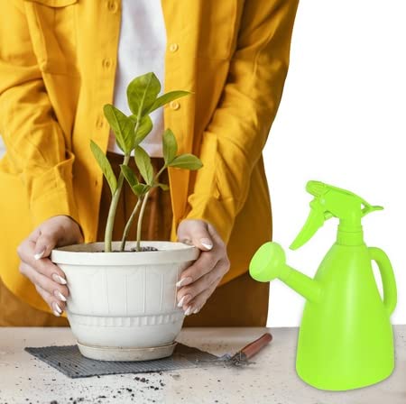 Green Touch  Pack of 6 Useful Gardening Tools Set Combo for Home/Balcony/Terrace/Indoor/Outdoor Gardening,Gardening Tools kit,Garden Sprayer,Grass Hedge Cutter,Garden Gloves,Digging Tool Trowel,Tiller