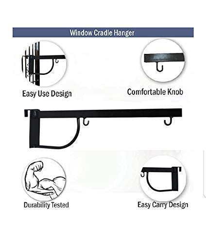 Green Touch  Baby Cradle Window Metal Hanger/Ghodiyu/Swing/Parna/Jhula For New Born Baby,