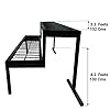 Green Touch 2 Step Stand for Multiple Plants and Pots Stand, Indoor Shelf Holder Rack, Gardening Stand,Indoor Outdoor (Black) with Hand Gardening Tools