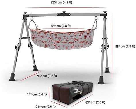 Green touch  Baby Boy's And Girl's Portable Folding Swing, Cradle, ghodiyu