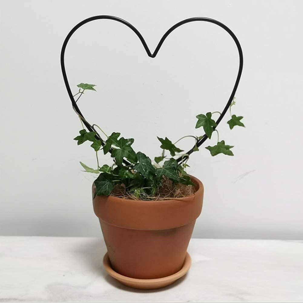 green touch  Spe. Edition Decorative Heart Shape Planter Stand,Plant Supporter,Plant Climber,Plant Decore,Garden Decore plant straightener For Home,Kitchen,Terrace,Garden