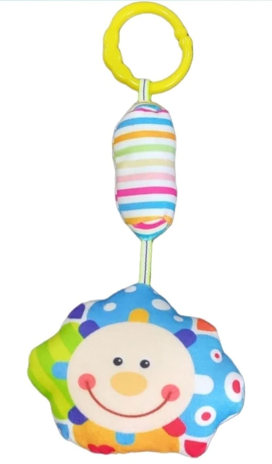 Green Touch Baby Cradle Crib & Stroller Plush Playing Toy Car Hanging Rattles, Hanging Toys,ghodiyu Toy. (Pattern 4)