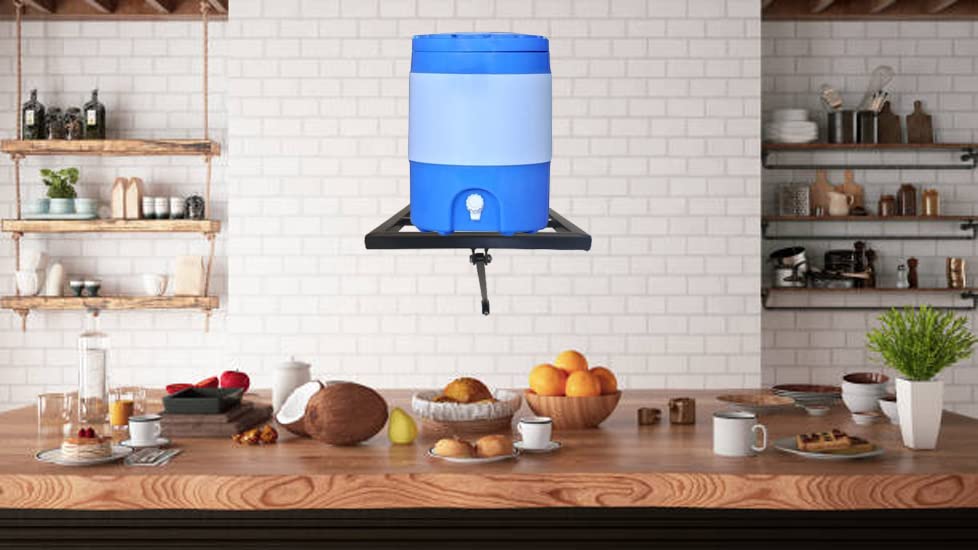 Green Touch "Versatile Water Filter Stand: Kitchen, Wall, and Dispenser Compatible"