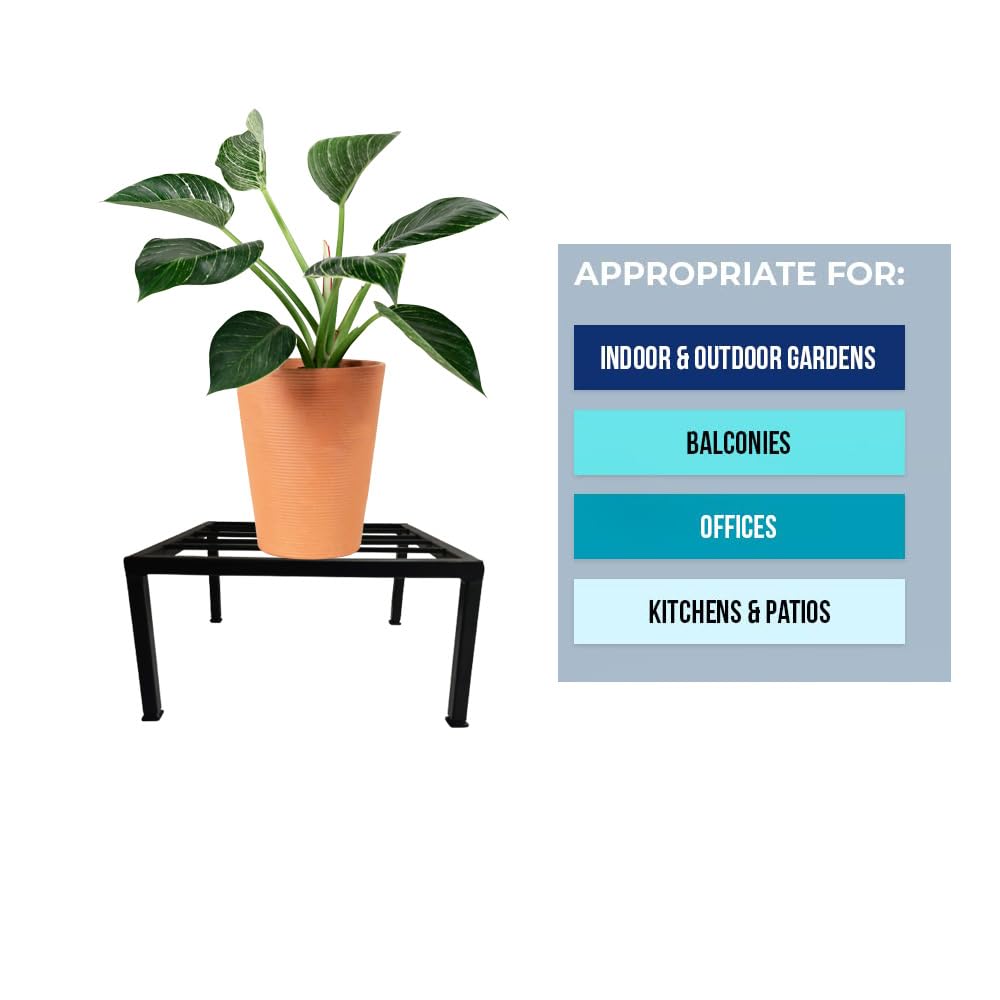 green touch Pack of 2 Spe. Edition Decorative Planter Stand For Indoor & outdoor,Home,Garden,Office,Schools,Hotel,restaurants,stands For Balcony garden Decore Items home office (Spe Edi 3)