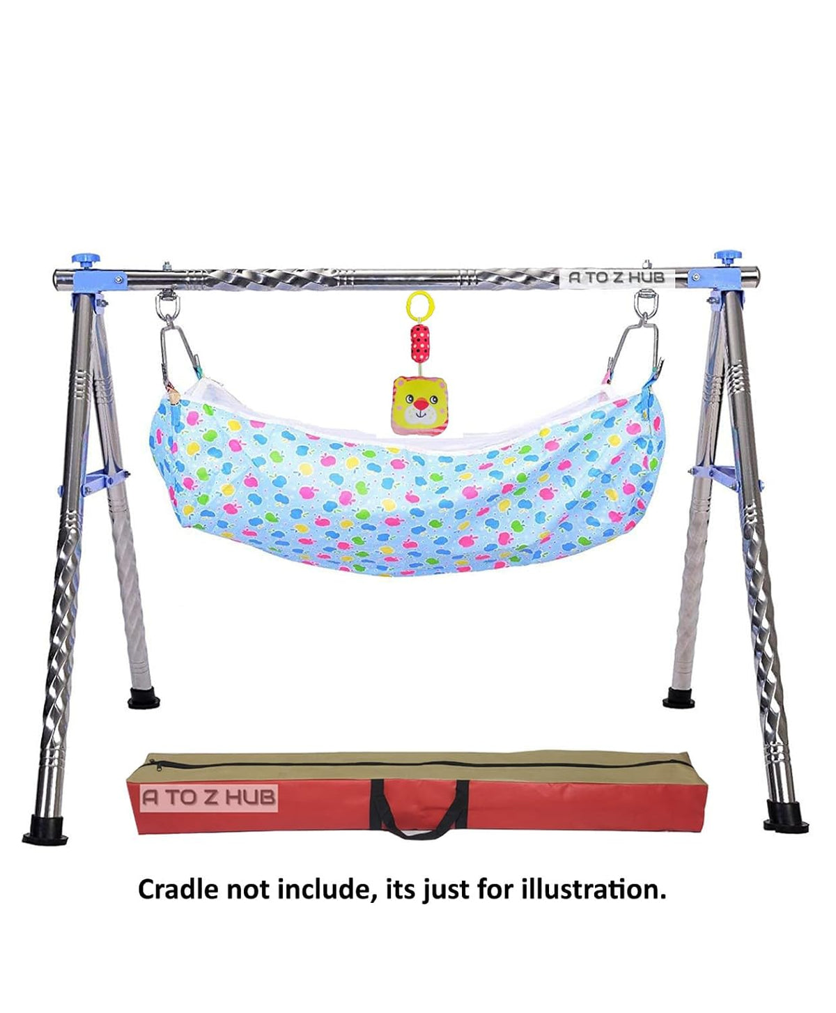 Green Touch  Cradle Crib & Stroller Plush Playing Toy Car Hanging Rattles, Hanging Toys,ghodiyu Toy. (Pattern 6)