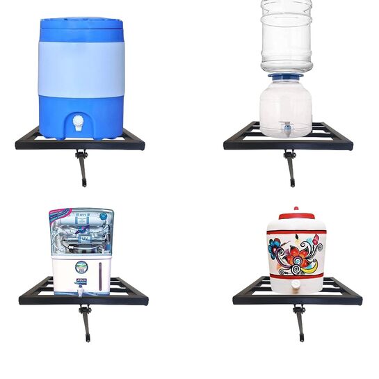 Green Touch "Versatile Water Filter Stand: Kitchen, Wall, and Dispenser Compatible"