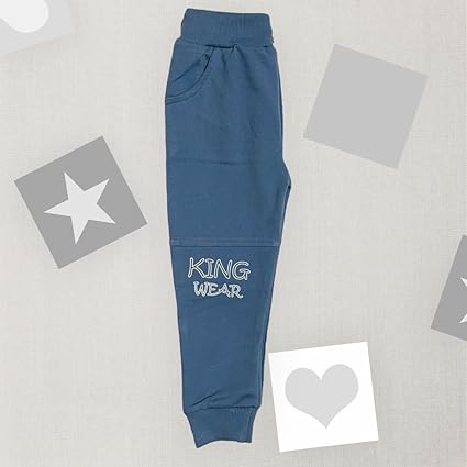 Green Touch  Unisex Regular fit Baby/Kids Cotton Stylish Pant/Track Pant/Joggers with Pockets