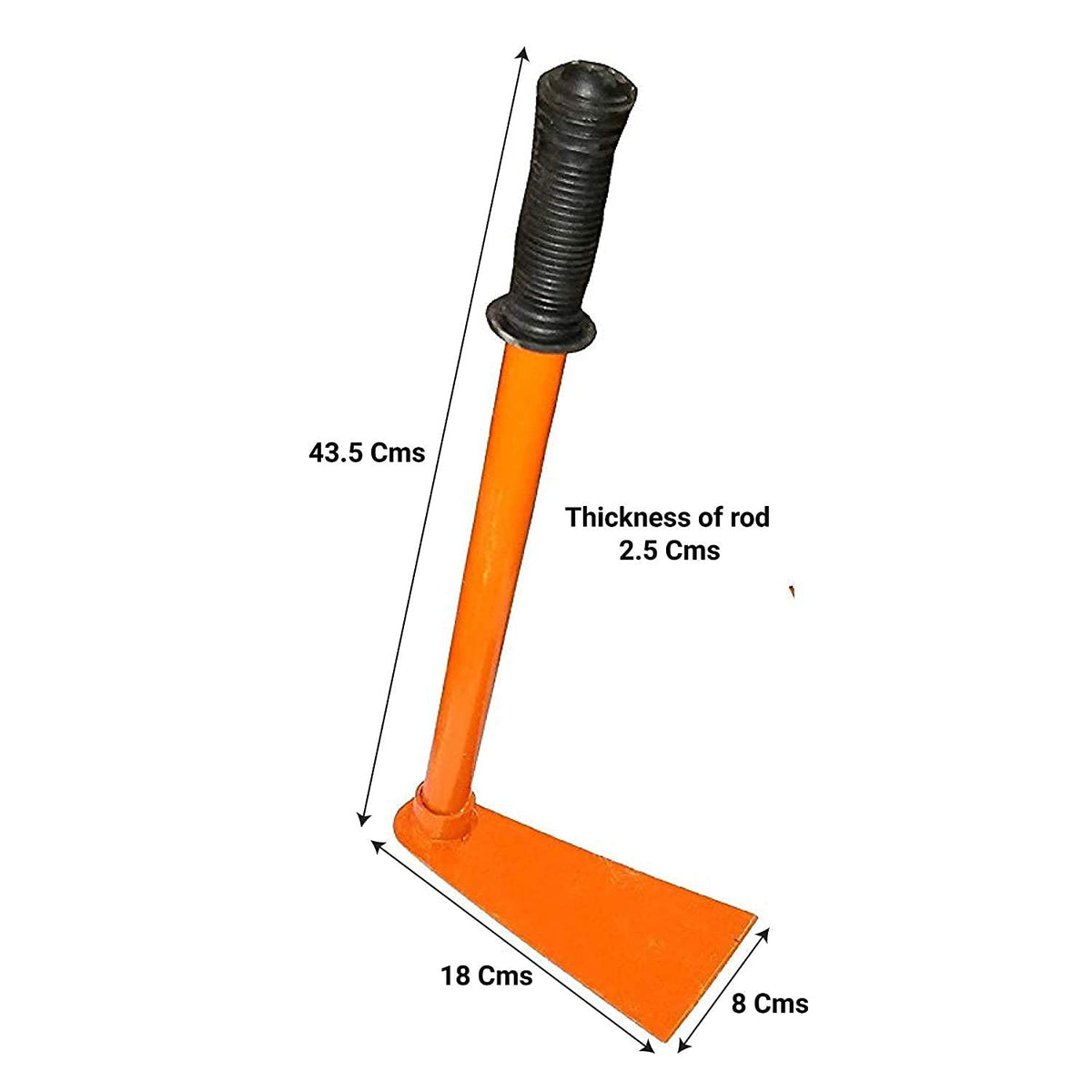 Green Touch  Combo of 6 Garden Tool Set Includes, Garden Hoe, Garden Tiller, Harden Hand Hoe,Orange Cutter - Set of Required Tools