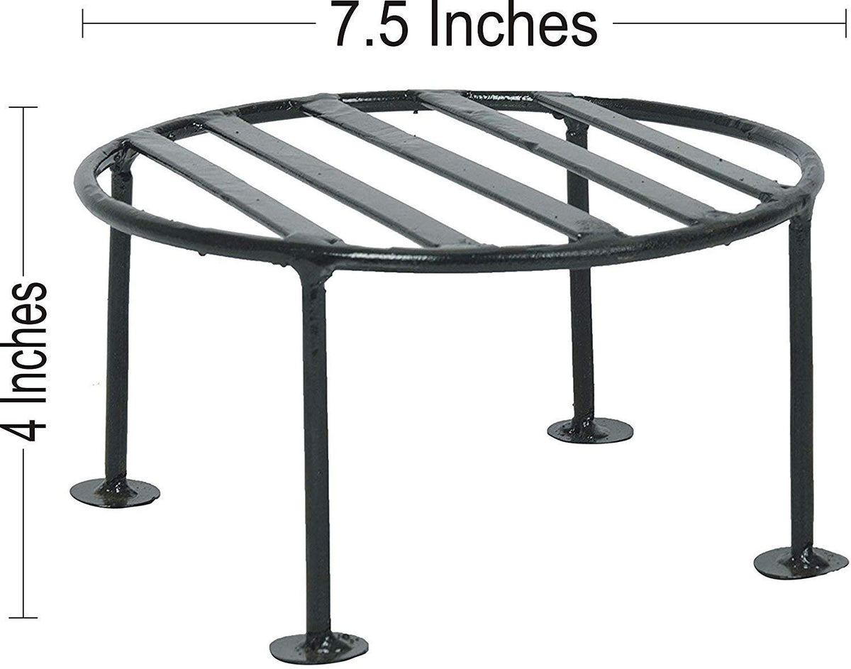 Green Touch Gamala Stand 24 Inch and 7.5 Inch Hieght 4 Ps Plant Stand/Planter Stand