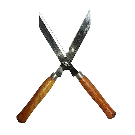 Green Touch  Pack of 2 Gardening Scissor and OIL Combo Tools, OIL is helpful for long life of scissor,Mehandi Cutter,Grass Cutter,Lawn cutter,Gardening Tree Cutting Scissor for cutting grass (useful)