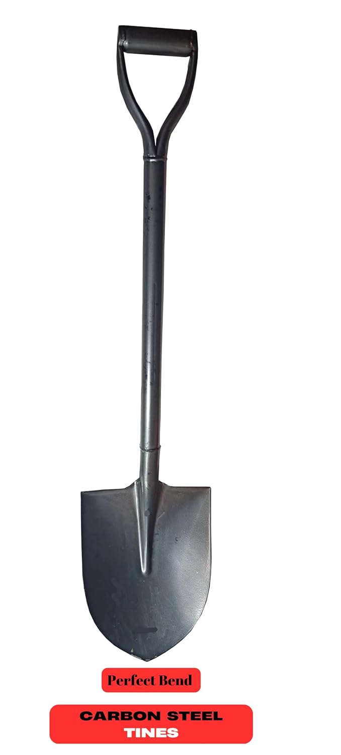 Green Touch Shovel for Digging, Made of Metal for Heavy-Duty use, Lightweight, Easy to Carry Shovel for Gardening & Agriculture Digging Tool,farmimg Tool