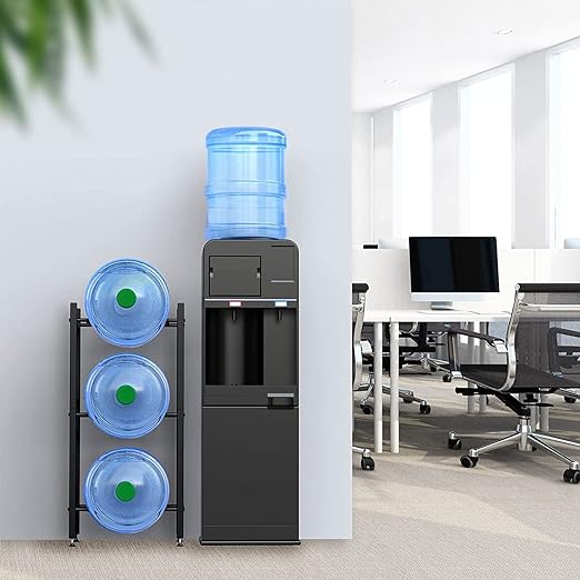 green touch  Water Bottle Holder, Water Jug Holder Stand Water Bottle Organizer Storage for 3 Bottle Water Jug, Water Cooler Jug Rack for Home Kitchen Office, Hospitals, Schools, Hotels.