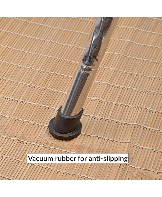 Green  Touch Vacuum Rubber Pad For Round Pipe Baby Swing Cradle/Ghodiyu (For Round Pipe), 1 Count, Black