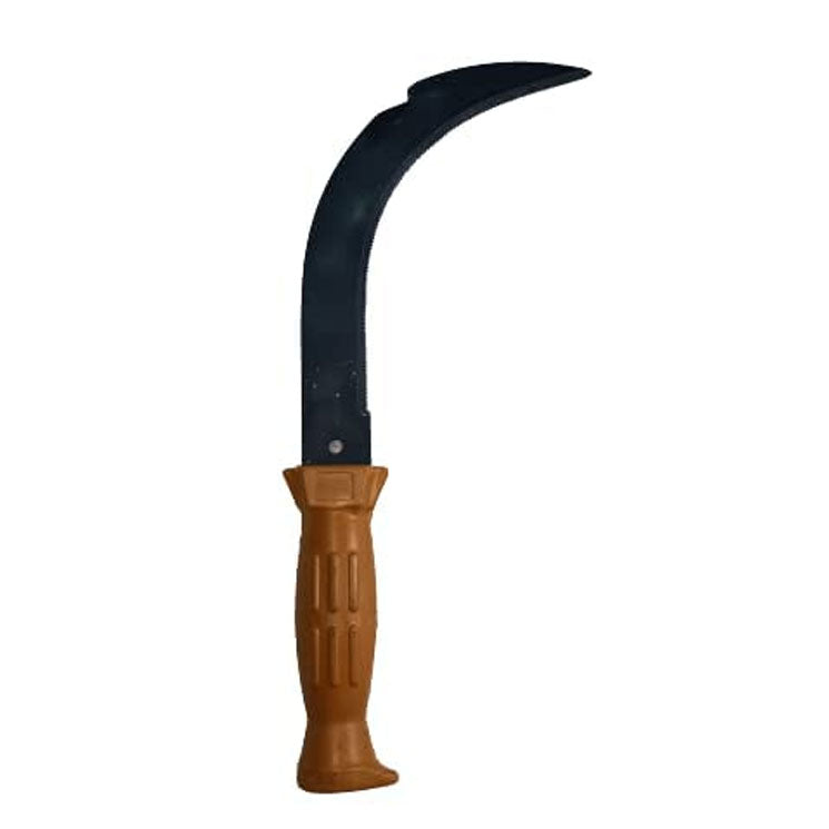 Green Touch Grass Cutting Pruning Curved Saw Fiber Handle, Ac/Dc Traditional Handsaw Light Weight For Grass Cutting,Lawn Cutting,Tree Cutting, Gardening And Agriculture Purpose