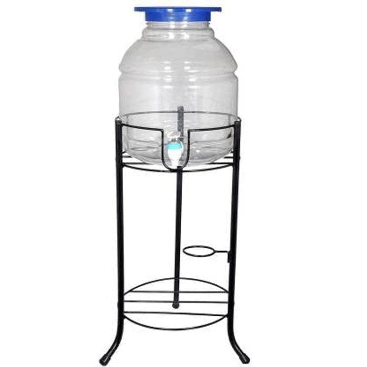 green touch  Water Jug Stand,Water Bottle Stand,Water Dispencer Stand,Water Jug Holder,Water,Kitchen Rack,Kitchen Stand for Kitchen,Office,Restaurants Essentials,School (Round)