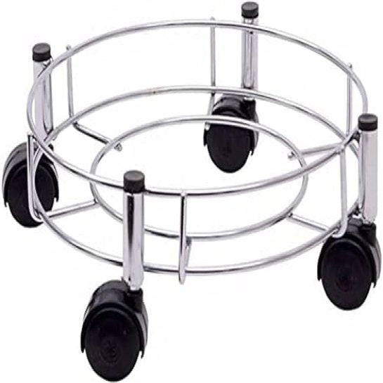 GREEN TOUCH  AZ Gas Heavy Duty Gas Cylinder Carrying Trolley Without Touching Cylinder,LPG Cylinder Shifting Trolley Stand,Cylinder Moving Trolley,Cylinder Transfer Trolley